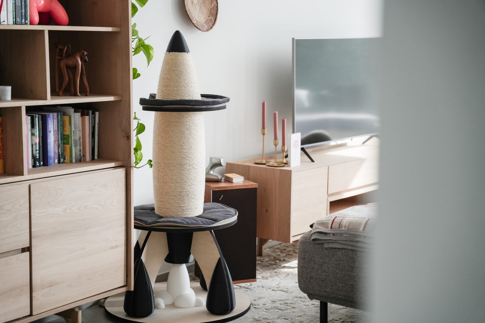 Racat MK1 krabpaal in interieur